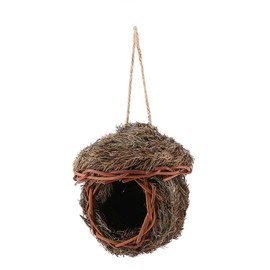 FTVOGUE Jaula de Nido de pájaro Tejida a Mano para Jaula de Animales de Loro Hamster Animales pequeños