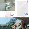 Electrostatic Windshield Sticker Applicator Film - 10 Pack
