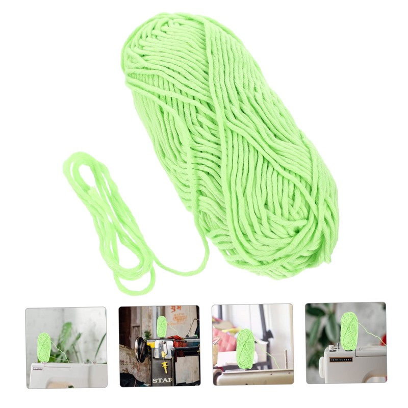 Hohopeti Funny Crochet Yarn 50g Roll Luminous Yarn Hand Knitted