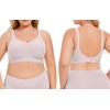 Lemef Non Wired Bra for Women Wireless Seamless Underoutfit Bra