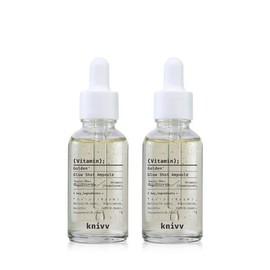 Kniv [Knib] Vitamin Golden Glow Shot Ampoule 30ml 1+1 / [크니브] 비타민 골든 글로우 샷 앰플 30ml 1+1