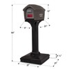 Dig-Free Easy Up Home Mailbox, Graystone/Black, Made in The USA