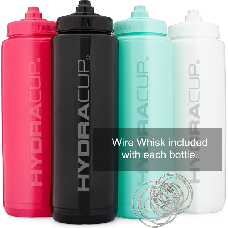 Hydra Cup - 4 PACK - 32oz Squeeze Water Bottles