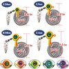 FishTrip Jig Heads Hooks with Spinner - 10Pcs Underspin Crappie
