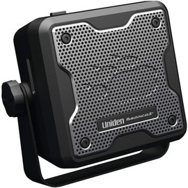 Uniden (BC15) Bearcat 15-Watt External Communications Speaker. Durable Rugged Design, Perfect for Amplifying Uniden Scanners, CB Radios, and Other Communications Receivers, Black