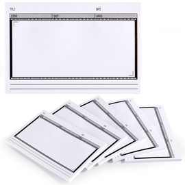 gisgfim 6 Packs Storyboard Sticky Notes Film Shot List Scene Note 300 Self-Adhesive Notes Book Party Decor for Gatherings Great Gift for Filmmakers Directors or Film Students