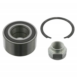 febi bilstein 28142 Wheel Bearing Kit with Axle Nut and Retaining Ring, 1 Piece