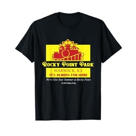 Rocky Point Amusement Park Vintage Warwick, RI Tee T-Shirt T-Shirt
