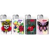 DJEEP Pocket Lighters, Tattoo Collection Textured Metallic, Unique Lighters, 4