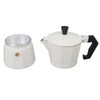Stovetop Moka Pot Italian Hand Brewed Coffee Maker Aluminum Alloy