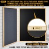 BBTO Large Felt Letter Board Sign 24 x 30 Inch,