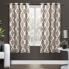 Exclusive Home Curtains Ironwork Sateen Woven Blackout Grommet Top Curtain