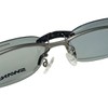 SWANS SCP-13 SMK2 Polarized Sunglasses, Clip-on Fixing Type, Polarized Smoke