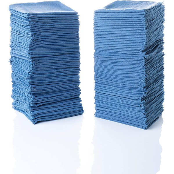 Simpli-Magic 79186 Shop Towels 14"x12", Pack of 150, Blue