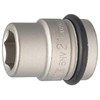 TONE Impact Socket 6NV-21 Insertion Angle 0.7 inch (19.0 mm)