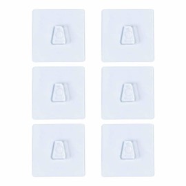 Sotfamily Trapezoidal Adhesive Pads Corner Shower Caddy, 6PCS