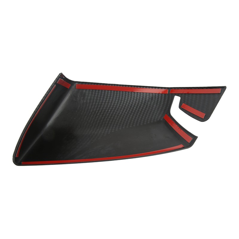 2pcs Side Mirror Cover Carbon Fiber Color Wing Mirror Cap