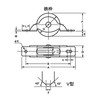 Yokozuna FPM-0339 Steel Frame LP Door Wheel Plus 33 V
