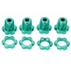 4 Set 17mm Hex Nuts Splined Wheel Hubs with Removal