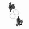 1 Pair Triple Speed Bicycle Gear Shift Derailleur Left/Right Shifter