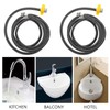 WINOMO Flexible Pipe Water Supply Flexible Hose 2 Piece 68.7