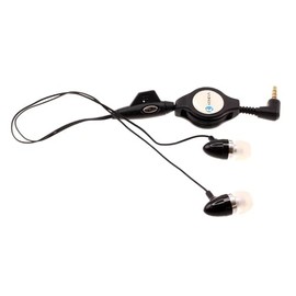 Fonus Retractable Earphones Wired Headphones Compatible with UniHertz Tank Mini, Handsfree Mic Headset 3.5mm Earbuds Earpieces