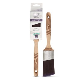 Axus Decor Silk Cutter Ultra (Mink Series) Paint Brush Filaments, Birchwood Handle - Ideal For Walls, Ceilings & Skirting, Anti-Rust Stainless Steel, Next Generation Brush - 2"/50mm
