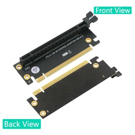 Sintech PCIe 16x Riser Card,PCI-e Express 4.0 16X Male to Female Extension Card for 1U / 2U Server Case GPU Graphics Card