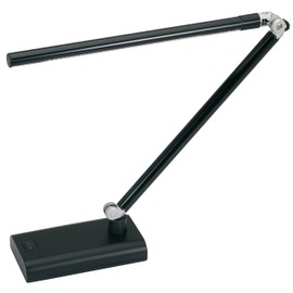 V-LIGHT LED Energy-Efficient Desk Lamp with Slim Profile Design (VSL392N),Black