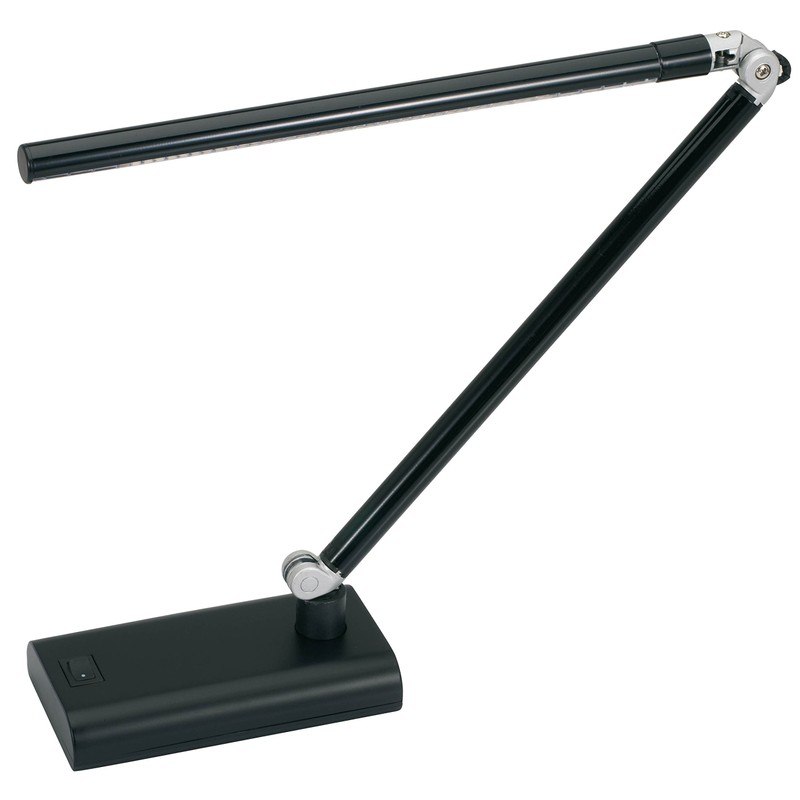 V-LIGHT LED Energy-Efficient Desk Lamp with Slim Profile Design (VSL392N),Black