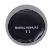 120PCS 43mm Car Round Natural Rubber Tire Tyre Puncture Repair