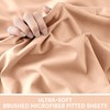 Moonlight Bedding Single Fitted Sheet - 25cm Deep Pockets Elastic