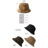 CHARM UV Protection Organic Cotton Boa Bucket Hat, One Size