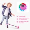 MEISHANG Swing Wheel with Light Wheel, Jumping Ring Foot Spinner