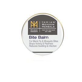 Indian Meadow Herbals Bite Balm for Black Fly & Mosquito Bites (.25oz, 2 Pack) - Stops Itching and Redness Helps Reduce Swelling and Risk of Infection.