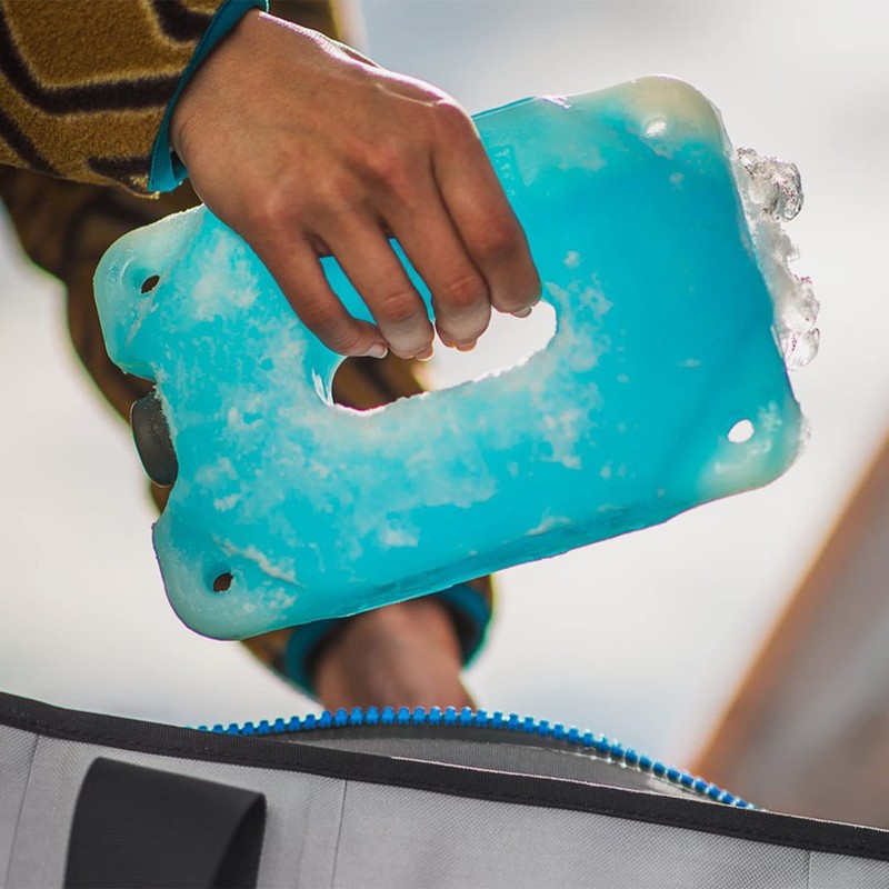 YETI ICE Block Refreezable Reusable Cooler Ice Pack, 1 lb