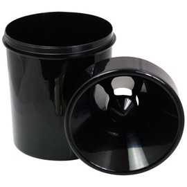 DiVino marketing Plastic Spittoon - Cone 10 Black - Capacity 1.0 Lt. - Color Black - By