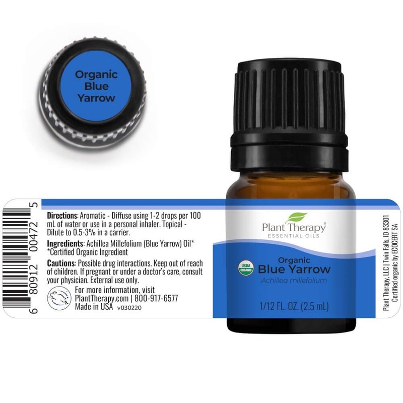 Plant Therapy Organic Blue Yarrow Essential Oil / Plant Therapy