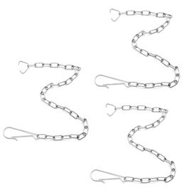 BokWin 3 PCS Toilet Handle Chain Stainless Steel, Toilet Flapper Chain Replacement Toilet Handle Lift Chain Fits Most Toilet Flappers