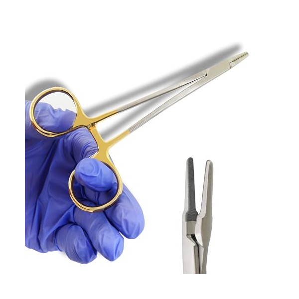 MASTERYD 5" T/C Micro Ryder Needle Holder Driver with Tungsten