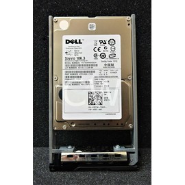 Dell 300GB SAS 10K RPM 6Gbps 2.5in Hard Drive For Dell PowerEdge R410 T410 R610 T610 R710 T710 M600 M605 M610 M710 M805 M905 Servers M1000e MD1120 Storage Arrays (Renewed)