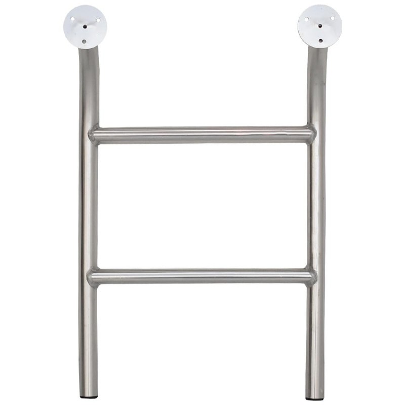 Boat Boarding Ladder 163327 | 26 3/4 Inch 2-Step Aluminum