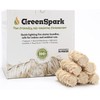 GreenSpark Natural All Weather Fire Starters 70 Pcs, Smoker, BBQ,