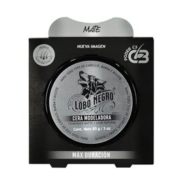 LOBO NEGRO Cera Modeladora Terminado Matte, 85 g