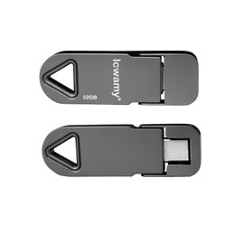 lcwamy Type C 32GB USB Stick Type C 32GB Metal USB Flash Drive USB Type C Flash Drive 32GB USB Type C Memory Stick 32GB