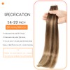 VINBAO Tape In Hair Extensions Human Hair Blonde Hair Extensions