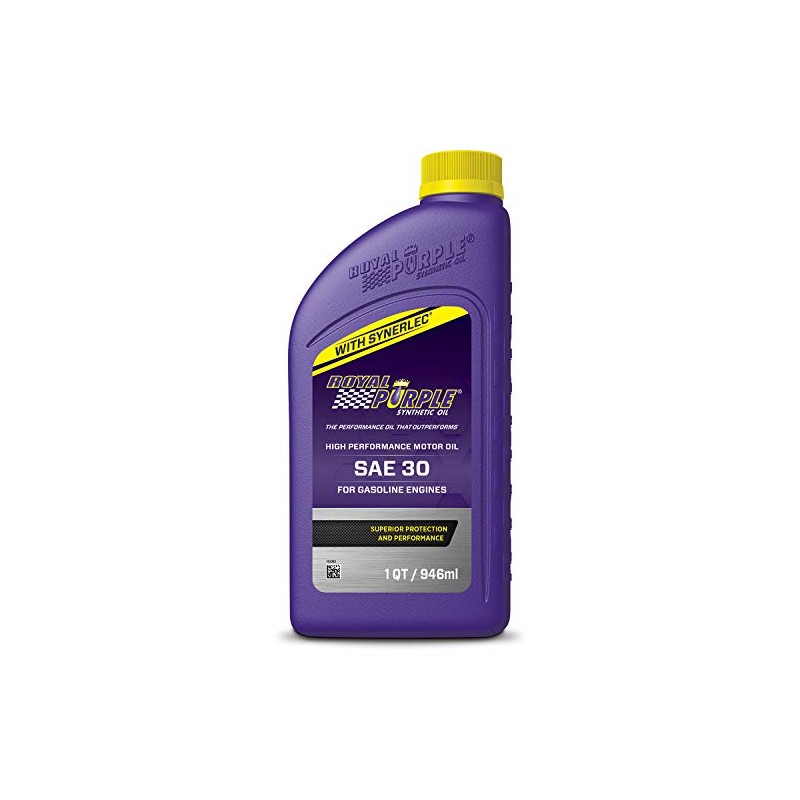 Royal Purple 01030 SAE 30 Heavy Duty High Performance Synthetic