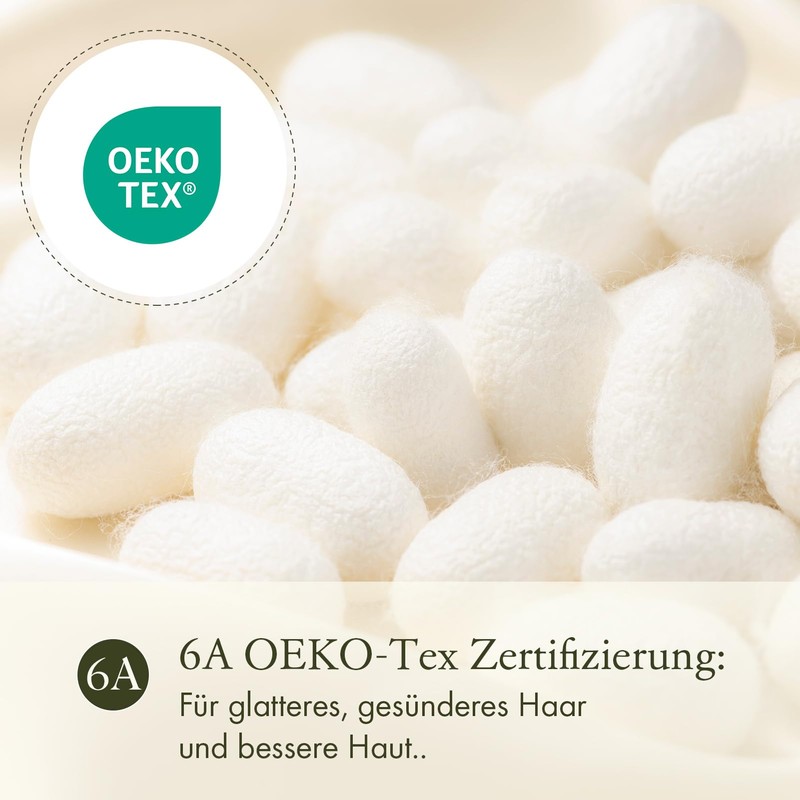 LilySilk Silk Cushion Cover, Plain, Cotton Underside, with Zip, Reversible