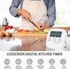 Jsdoin JS Kitchen Timer, White, 1 Pack