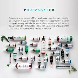 Pureza Natur Serum Facial Ácido Glicólico  Salicílico  Glycolic Salicylic Acid Face Serum with Hyaluronic Acid, 50ml                                  